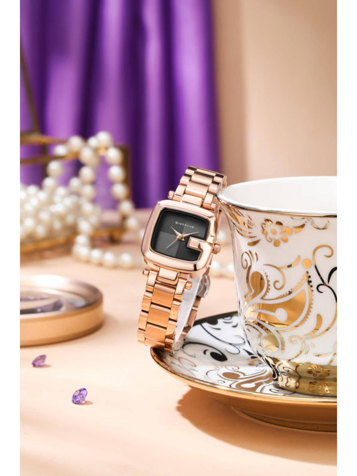 Quartz Analog Watch for Women - White | W92 - view 18