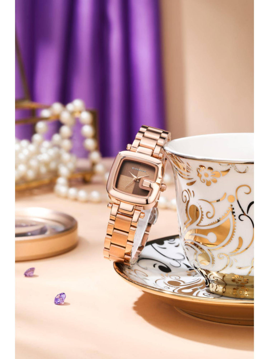 Quartz Analog Watch for Women - White | W92 - view 8