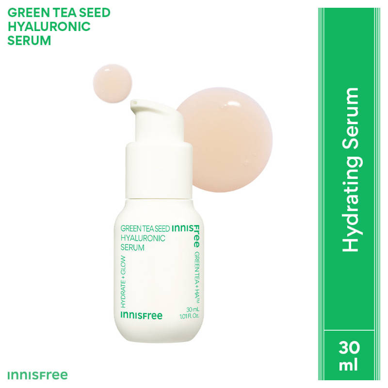 Hyaluronic Acid Green Tea Seed Serum For Glowing & Hydrated Skin | Z8 - view 1