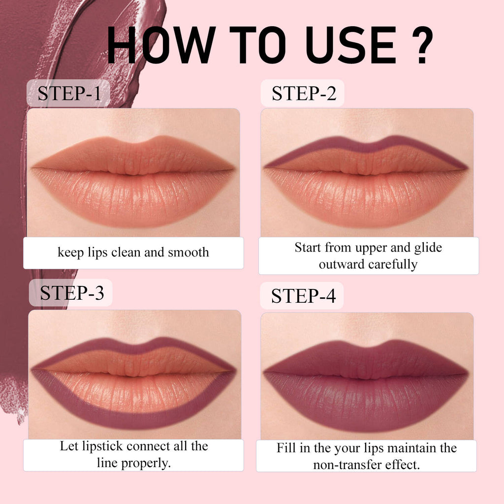 Play All Day Non Transfer Lipstick | L12 - view 5