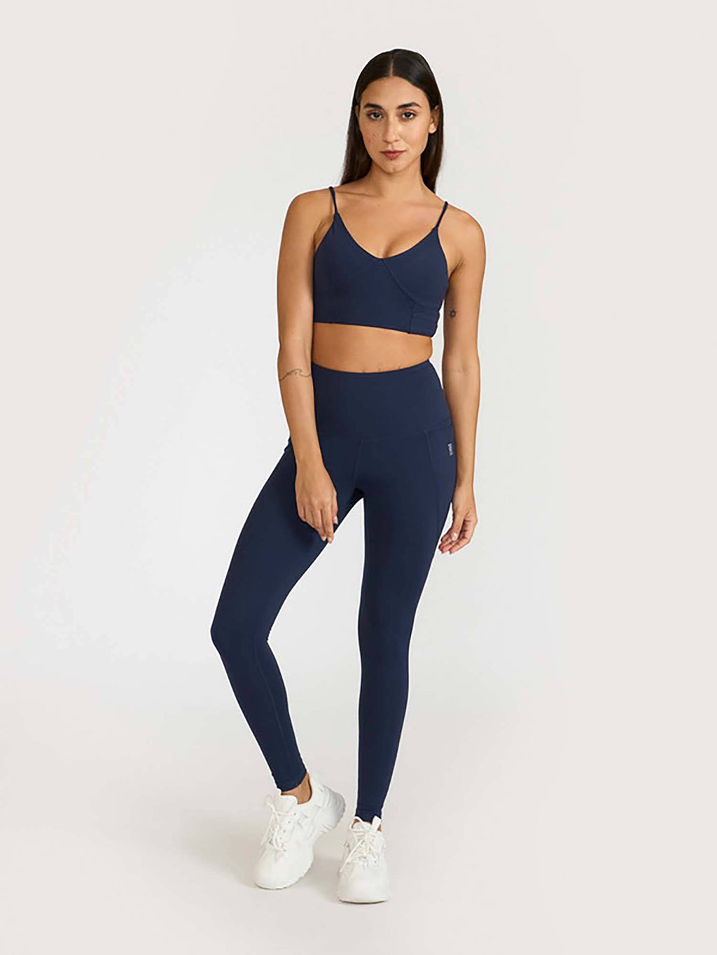 Mauve Zen Cross Back Lightly Padded with Removable Cups Sports Bra | sb09 - view 12
