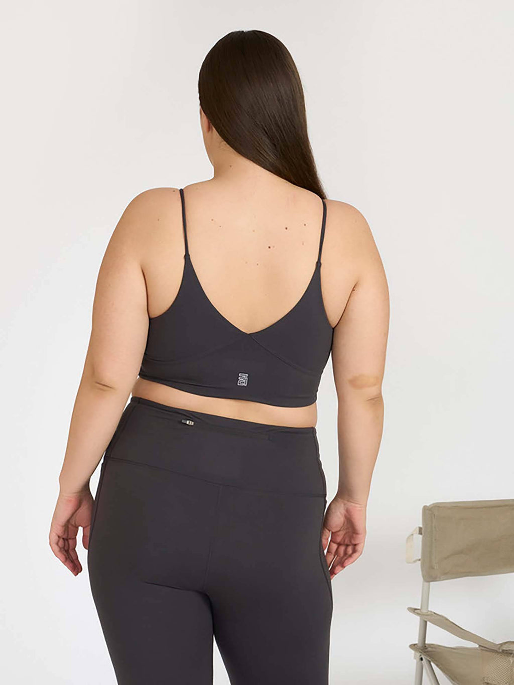 Mauve Zen Cross Back Lightly Padded with Removable Cups Sports Bra | sb09 - view 20