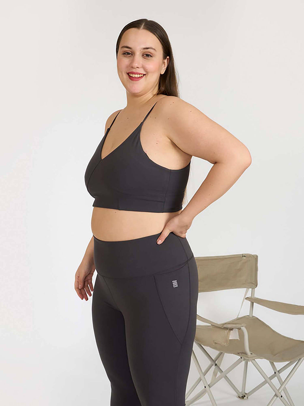 Mauve Zen Cross Back Lightly Padded with Removable Cups Sports Bra | sb09 - view 21