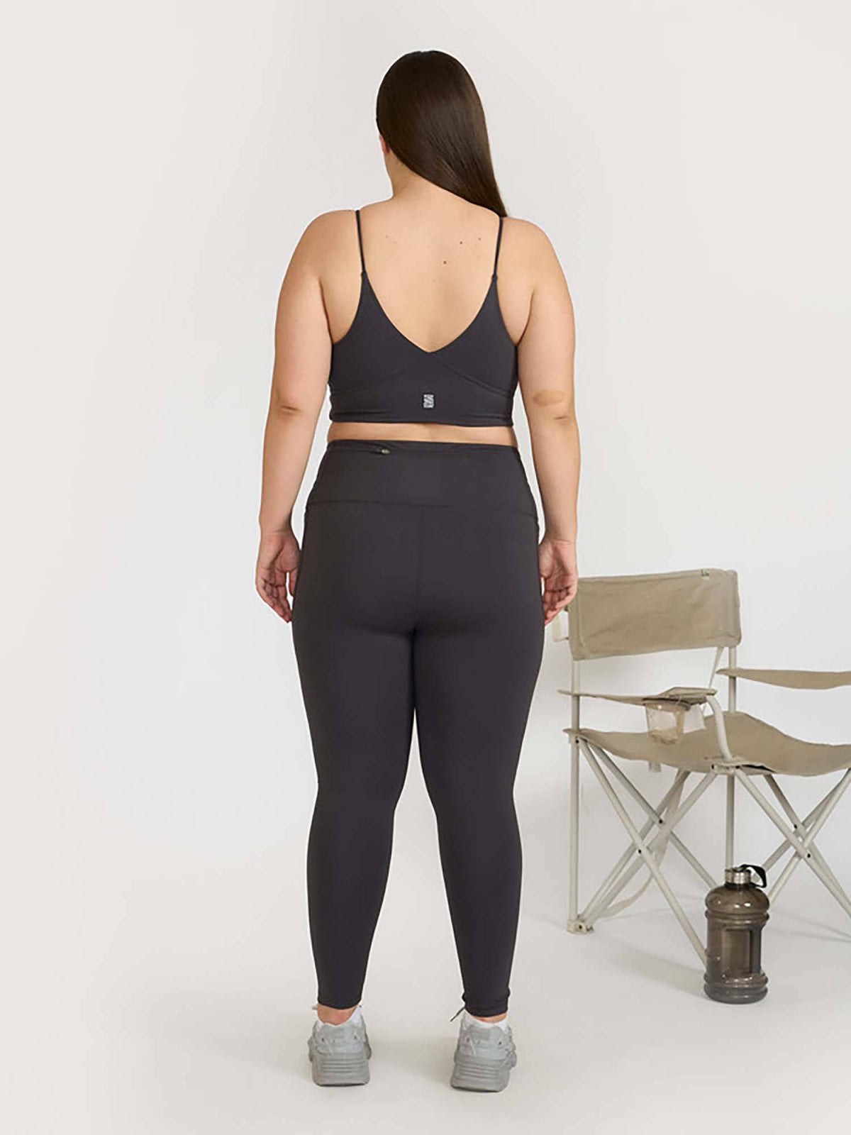 Mauve Zen Cross Back Lightly Padded with Removable Cups Sports Bra | sb09 - view 23