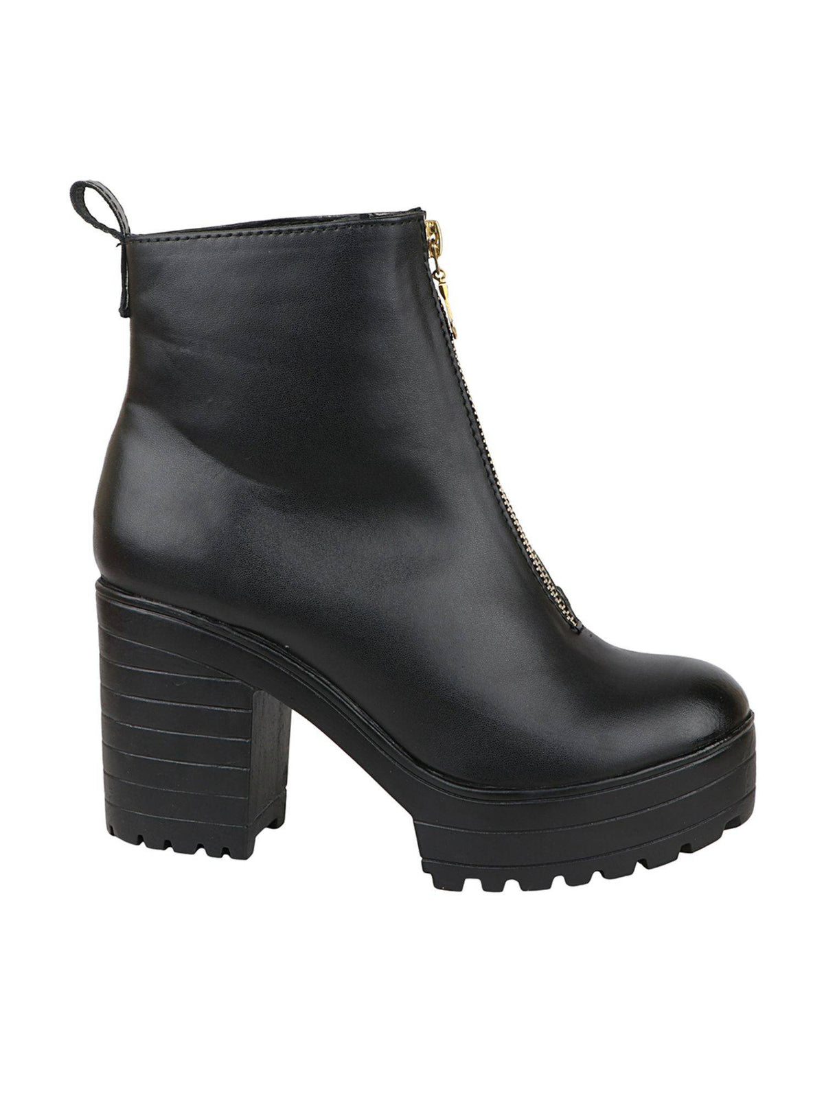 Women Solid Black Boots | BT61 - view 3