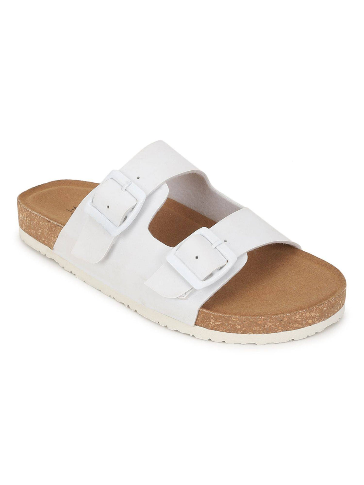 White Solid Flats | SD89 - view 2