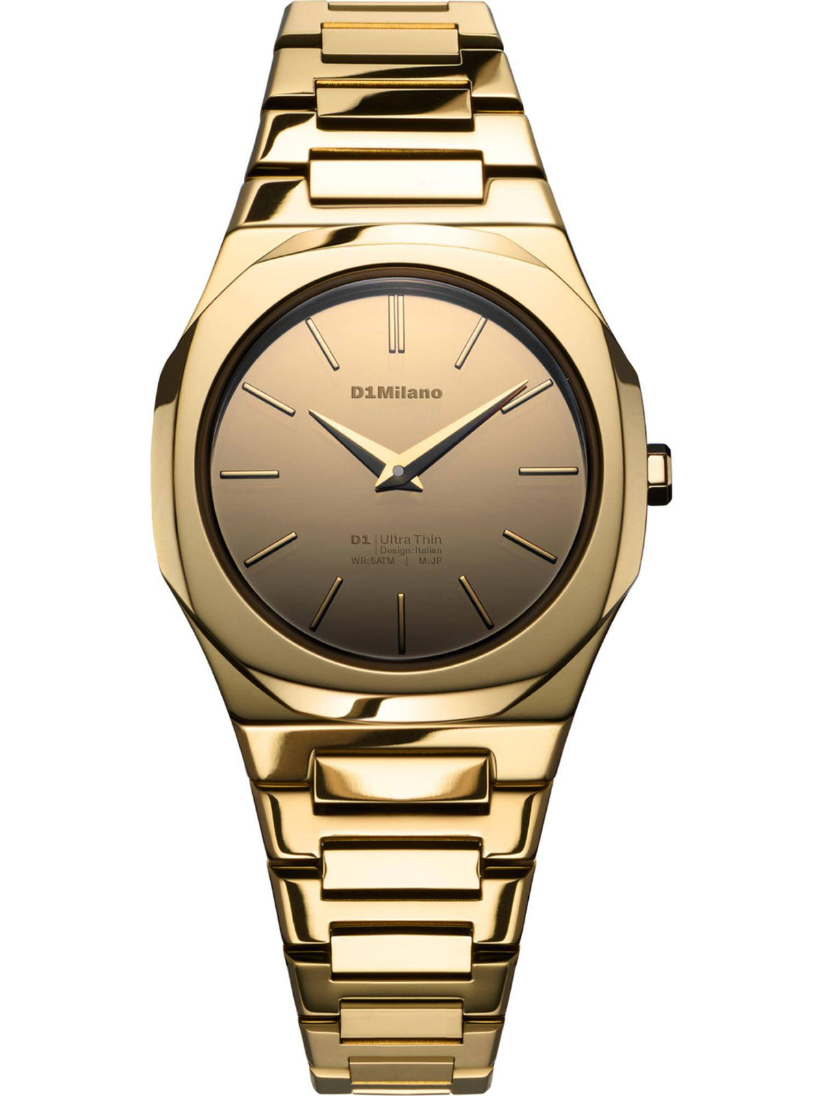 Women Ultra Thin Gold Dial Analog Watch - | W92 - view 1