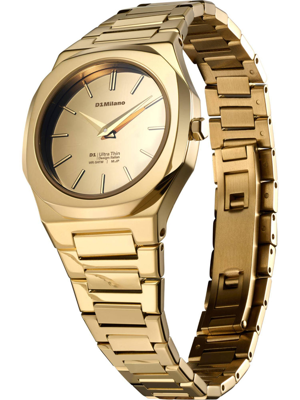 Women Ultra Thin Gold Dial Analog Watch - | W92 - view 5