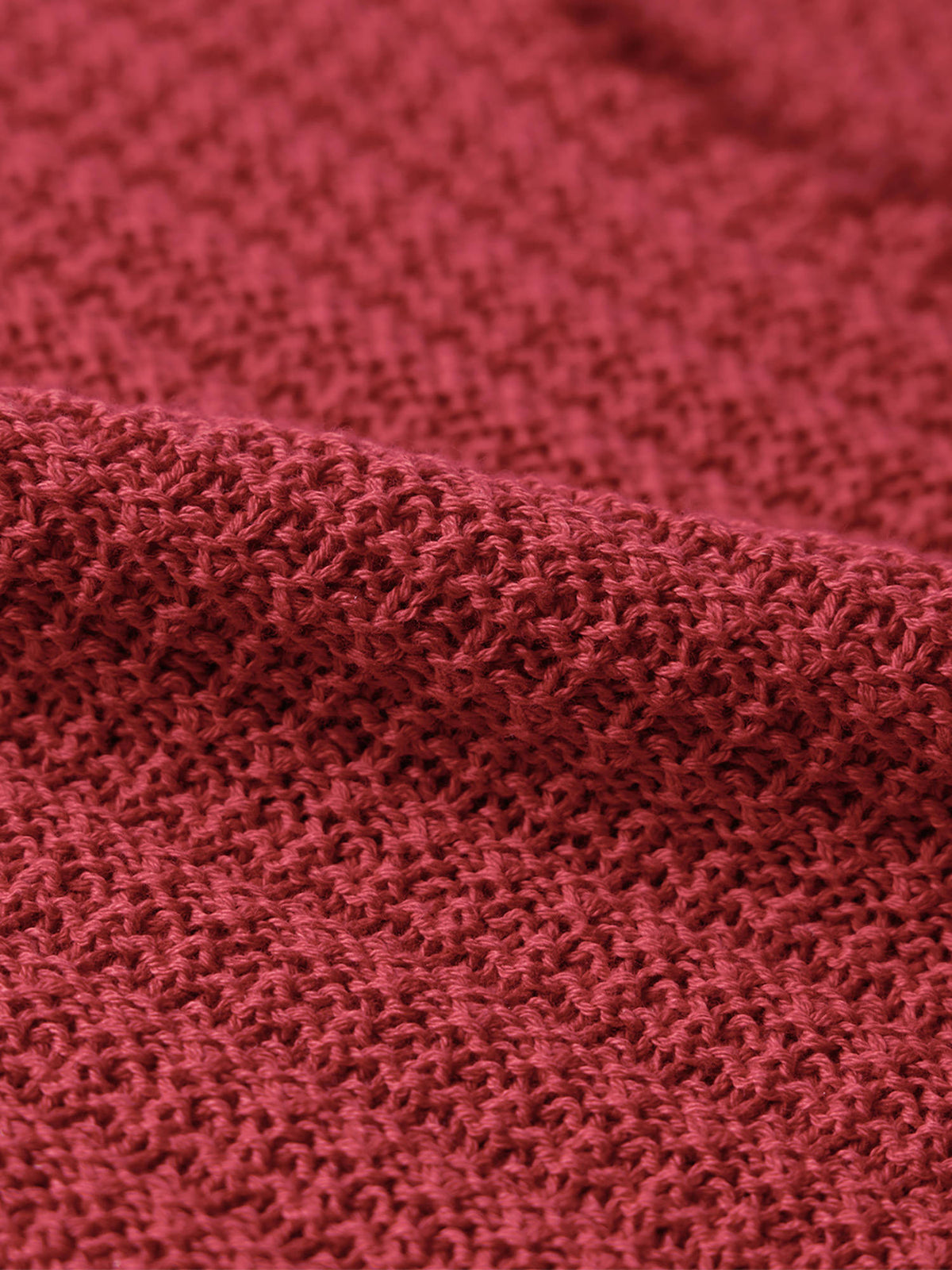 Red Self Design Pure Cotton Regular Tank Top | TT98 - view 6
