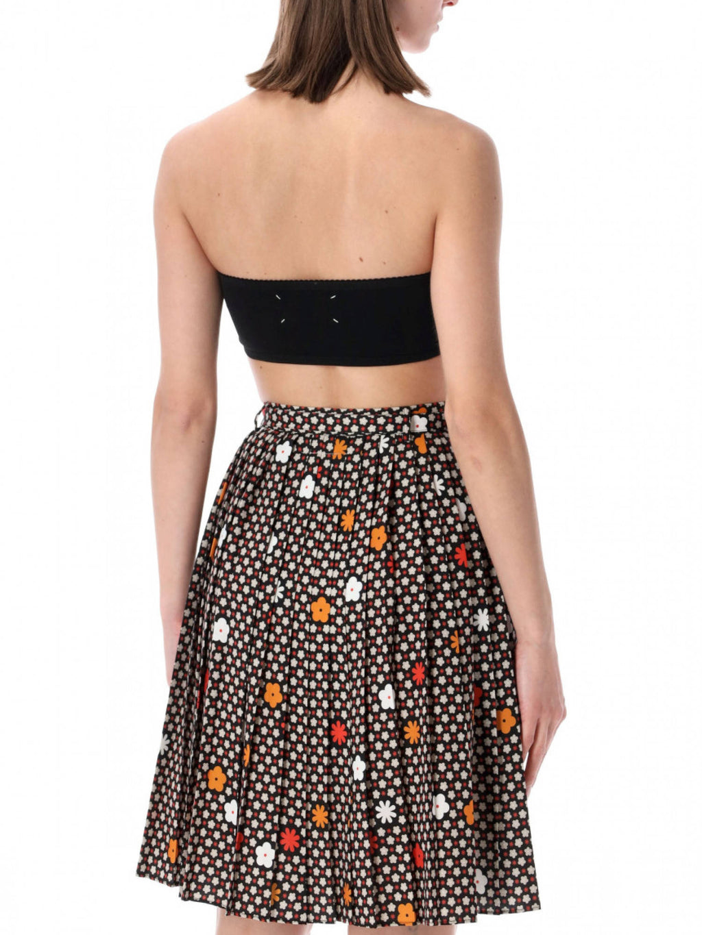 Black Solid Tube Top | TT90 - view 2