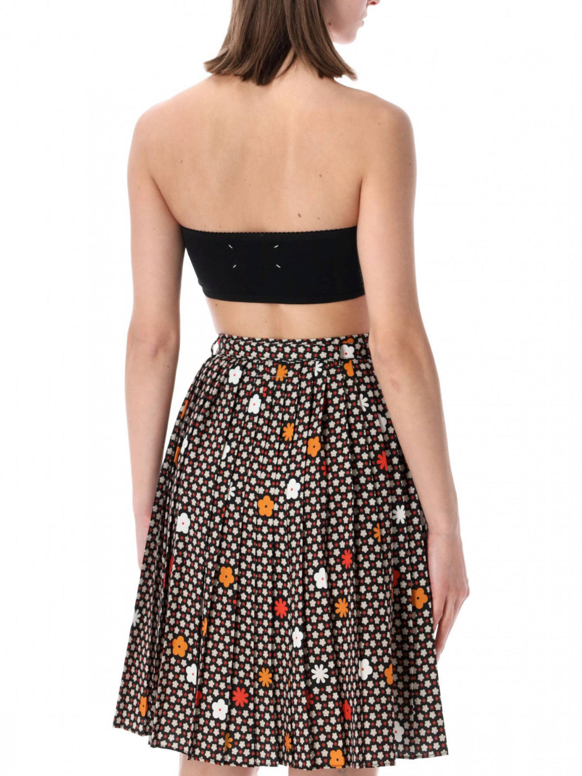 Black Solid Tube Top | TT90 - view 2