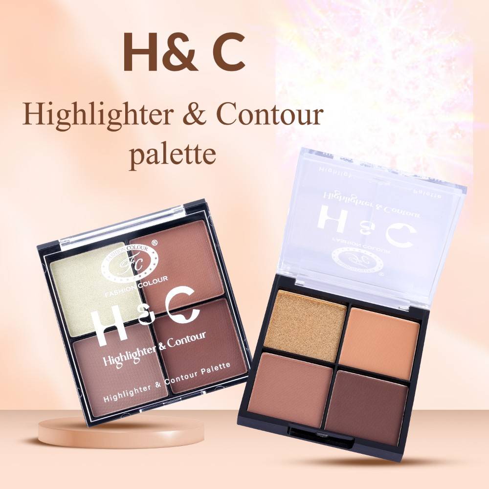 H & C Highlighter & Contour Palette Radiant Glow | F14 - view 2