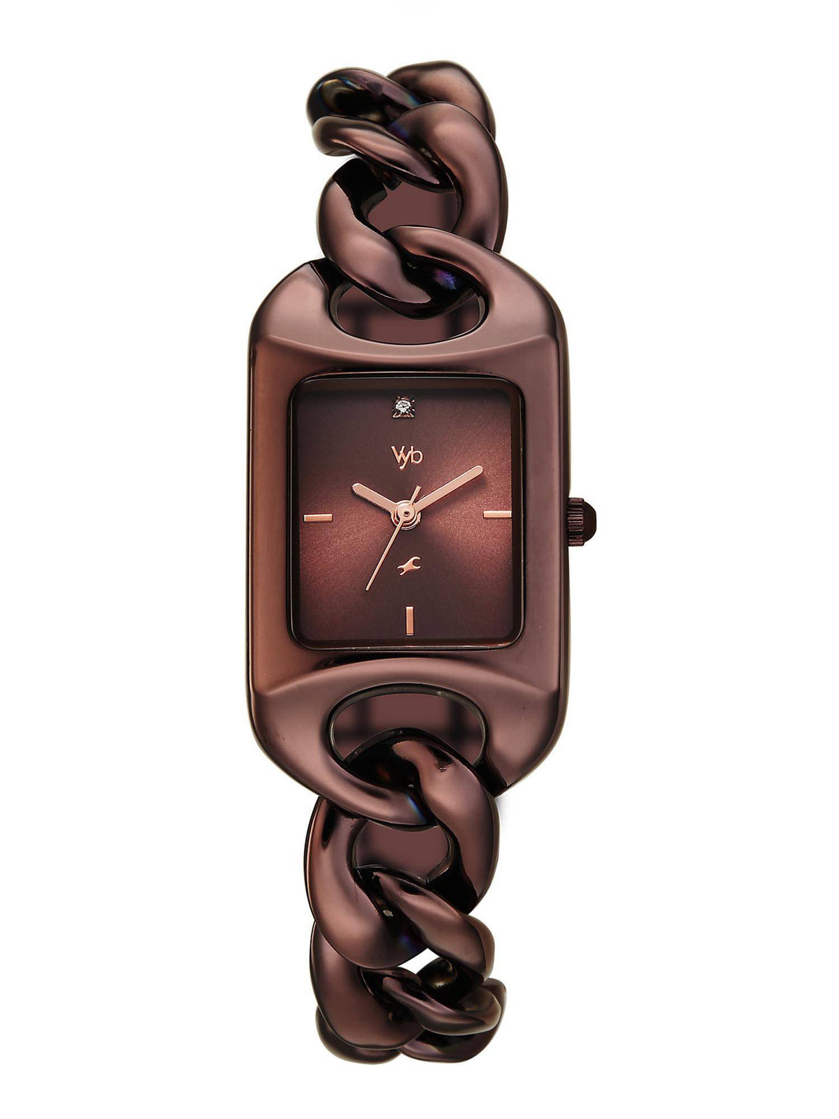 Vyb Prodigy Quartz Burgundy Dial Rose Gold Alloy Strap (FV60125WM01W) | W92 - view 7