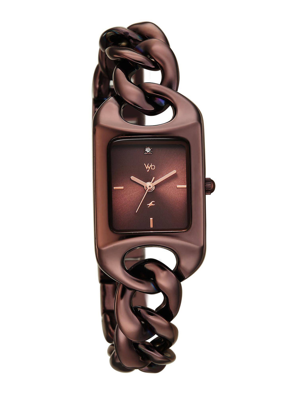 Vyb Prodigy Quartz Burgundy Dial Rose Gold Alloy Strap (FV60125WM01W) | W92 - view 8