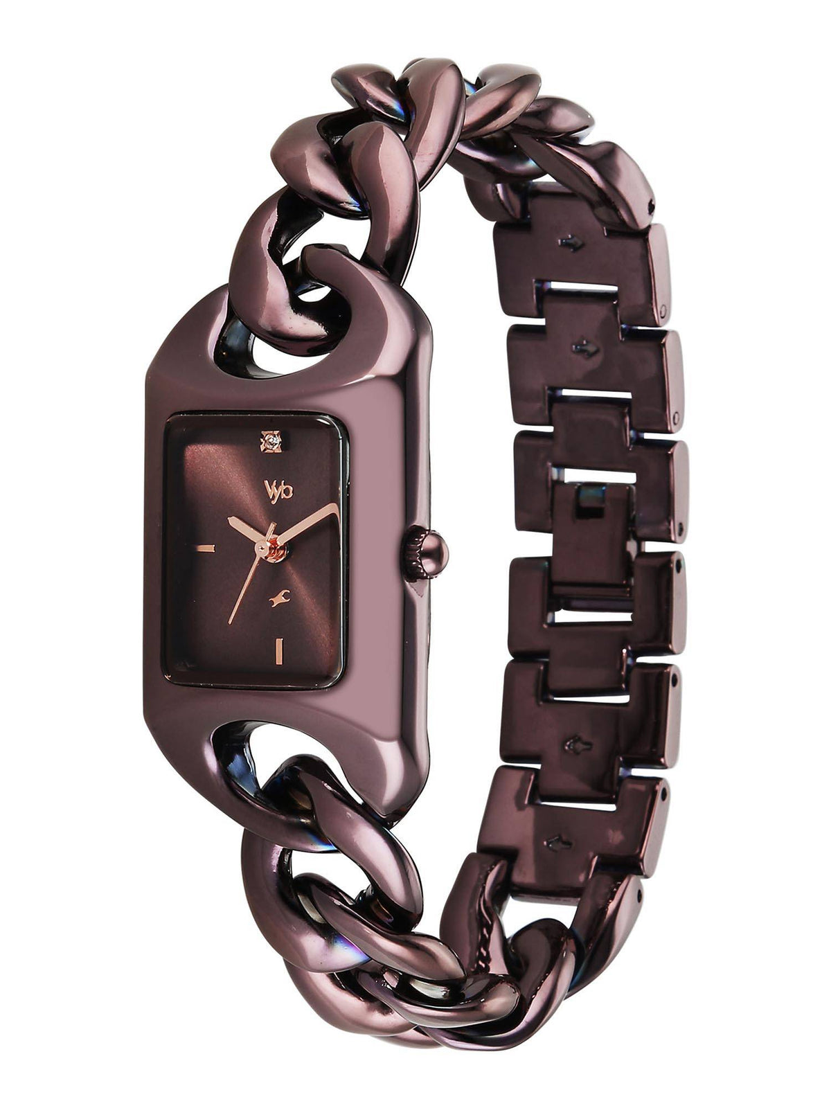 Vyb Prodigy Quartz Burgundy Dial Rose Gold Alloy Strap (FV60125WM01W) | W92 - view 9