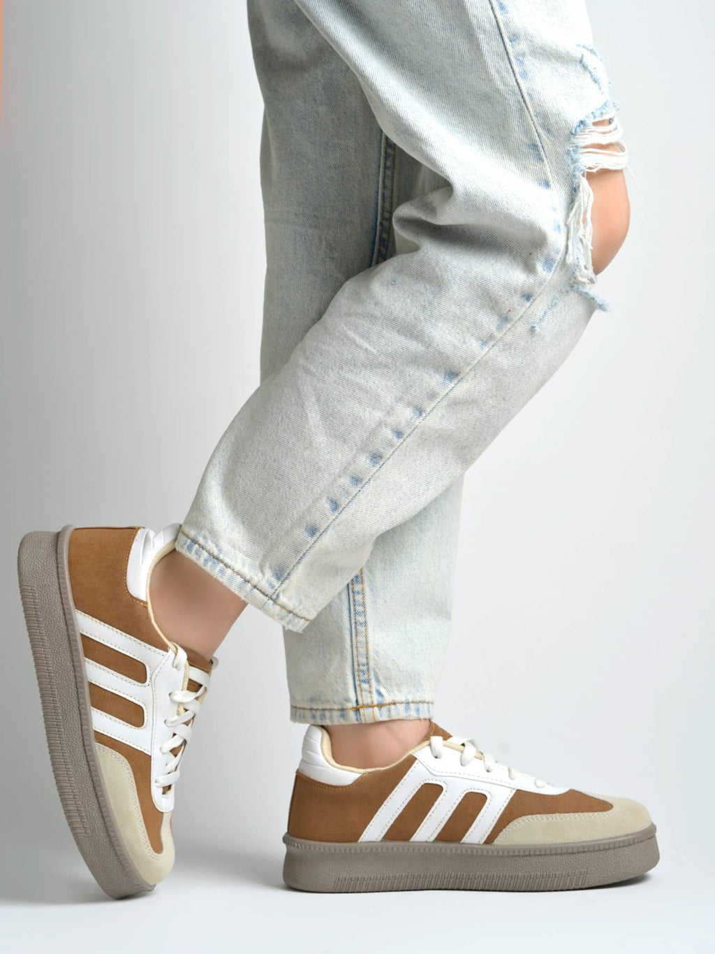 Women Brown Sneakers | SN09 - view 2