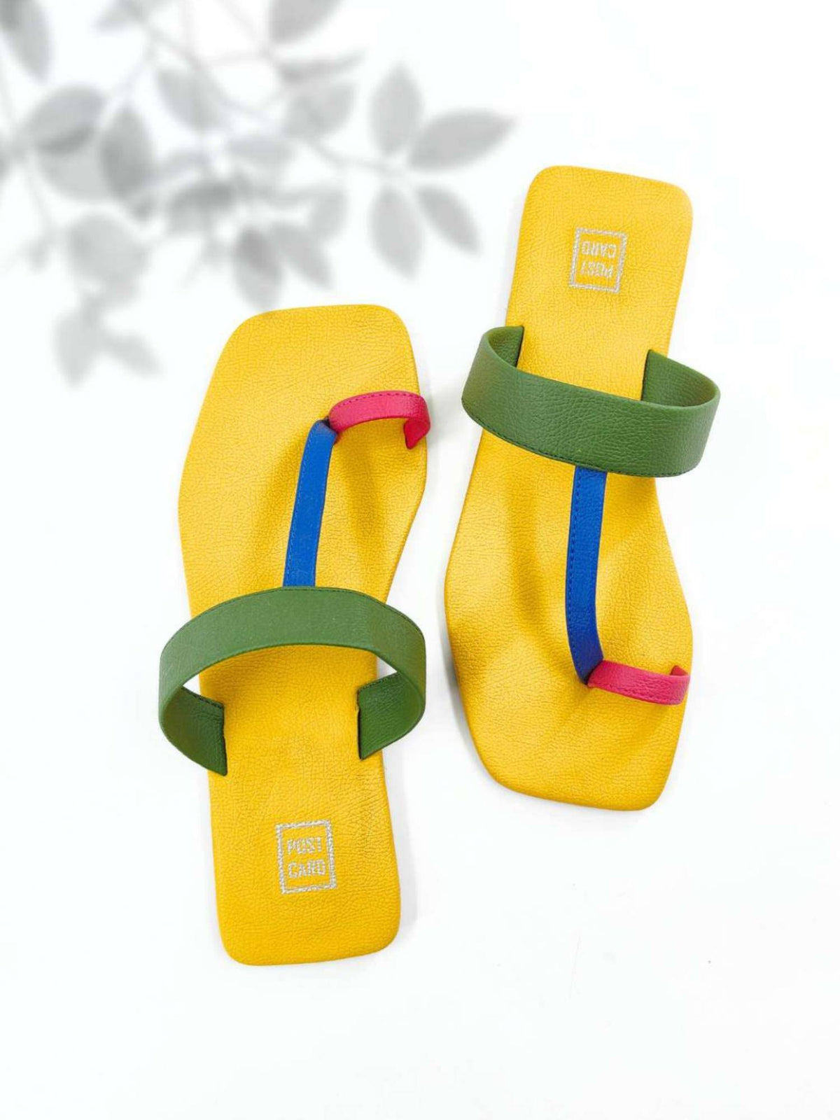 Seoul Slip On Flats In Yellow | F61 - view 3