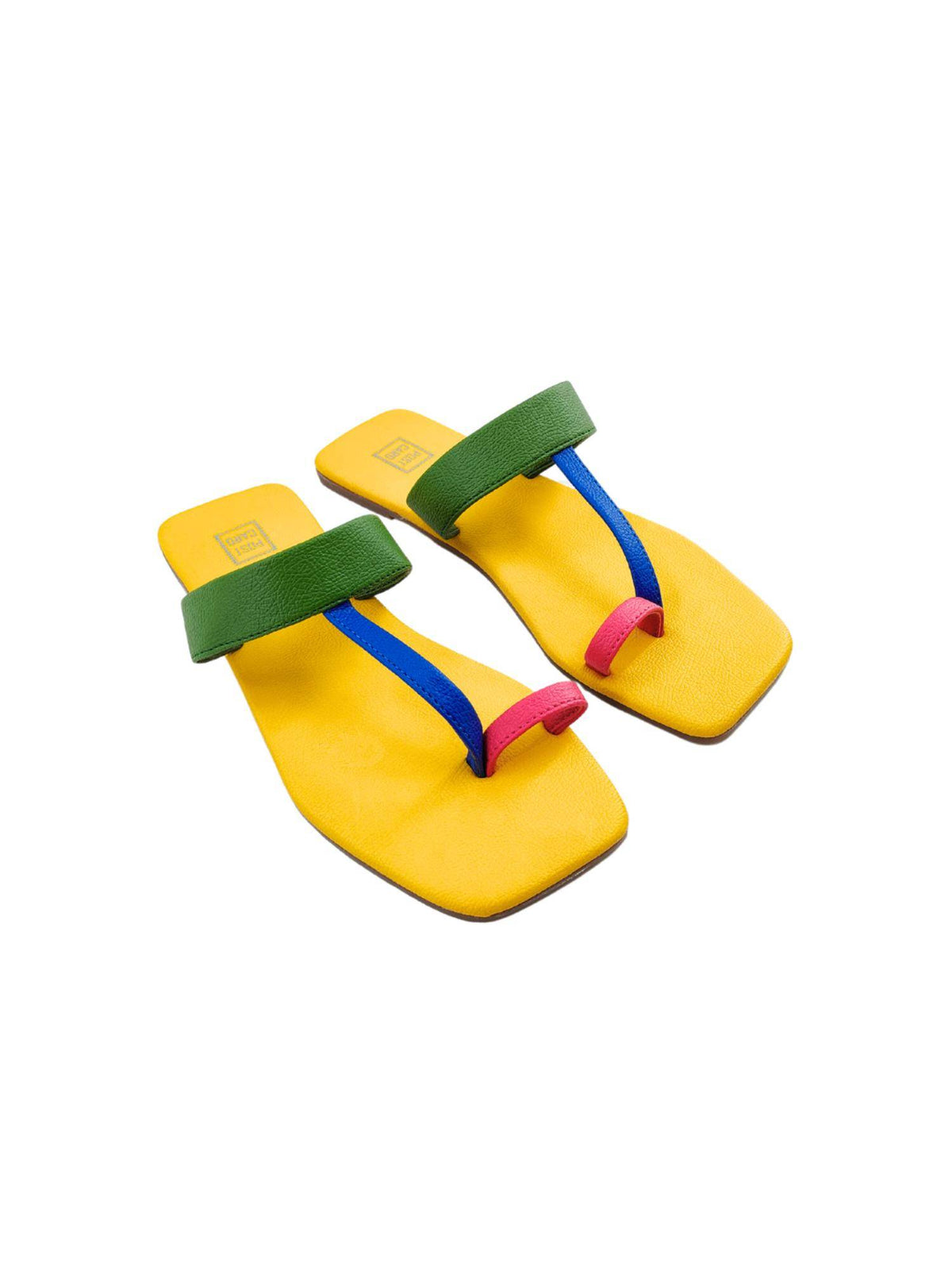 Seoul Slip On Flats In Yellow | F61 - view 5