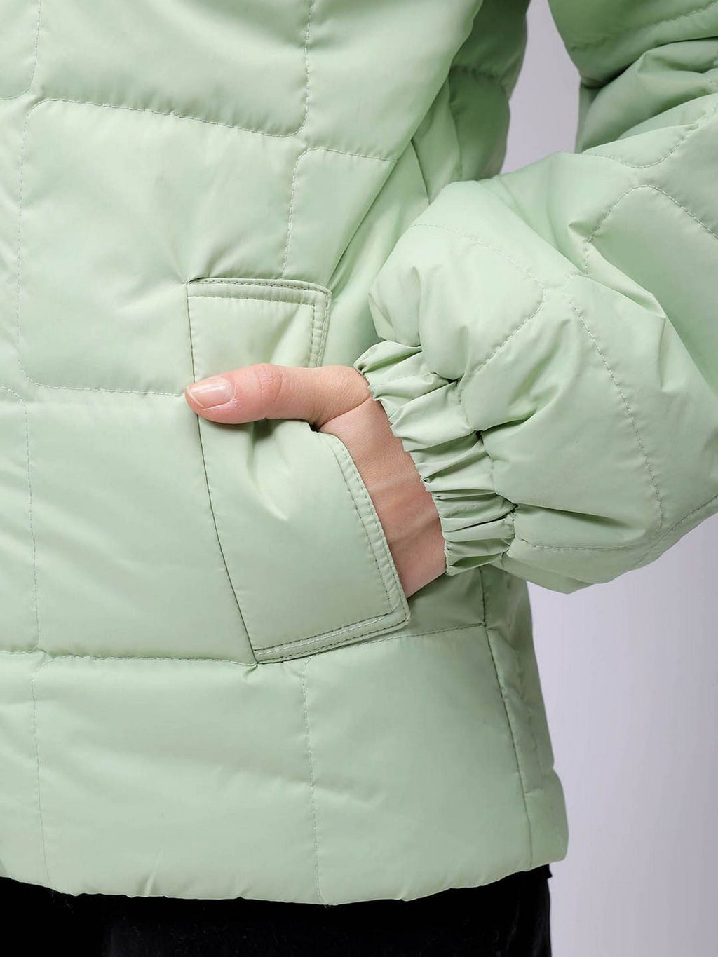 Women Polyester Yellow Solid Collar Neck Jacket | JC78 - view 21