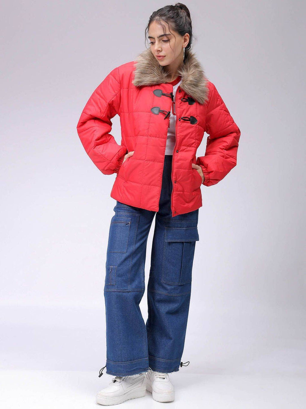 Women Polyester Yellow Solid Collar Neck Jacket | JC78 - view 25