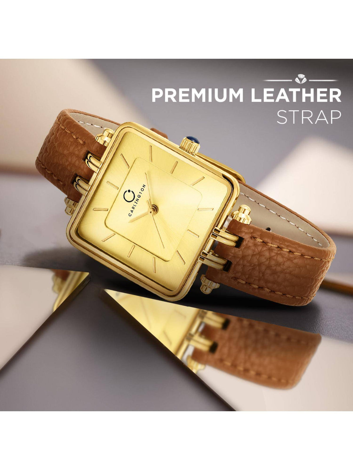 Aura Series Gold Analog Women Wrist Watch (209) | W92 - view 2