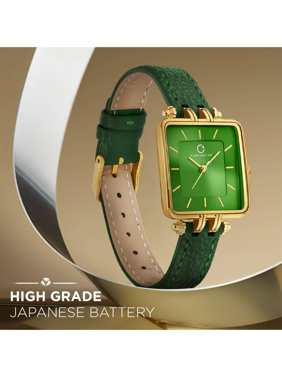 Aura Series Green Analog Women Wrist Watch (209) | W92 - view 1