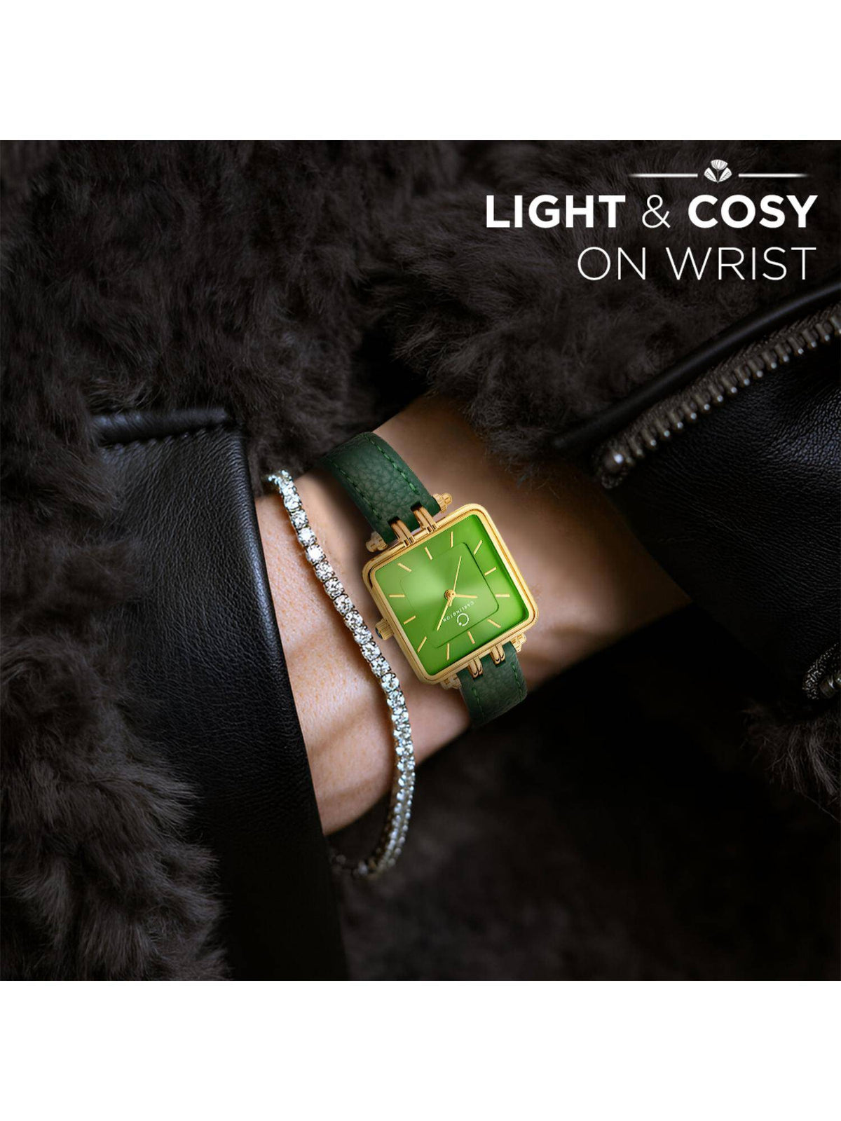 Aura Series Green Analog Women Wrist Watch (209) | W92 - view 4
