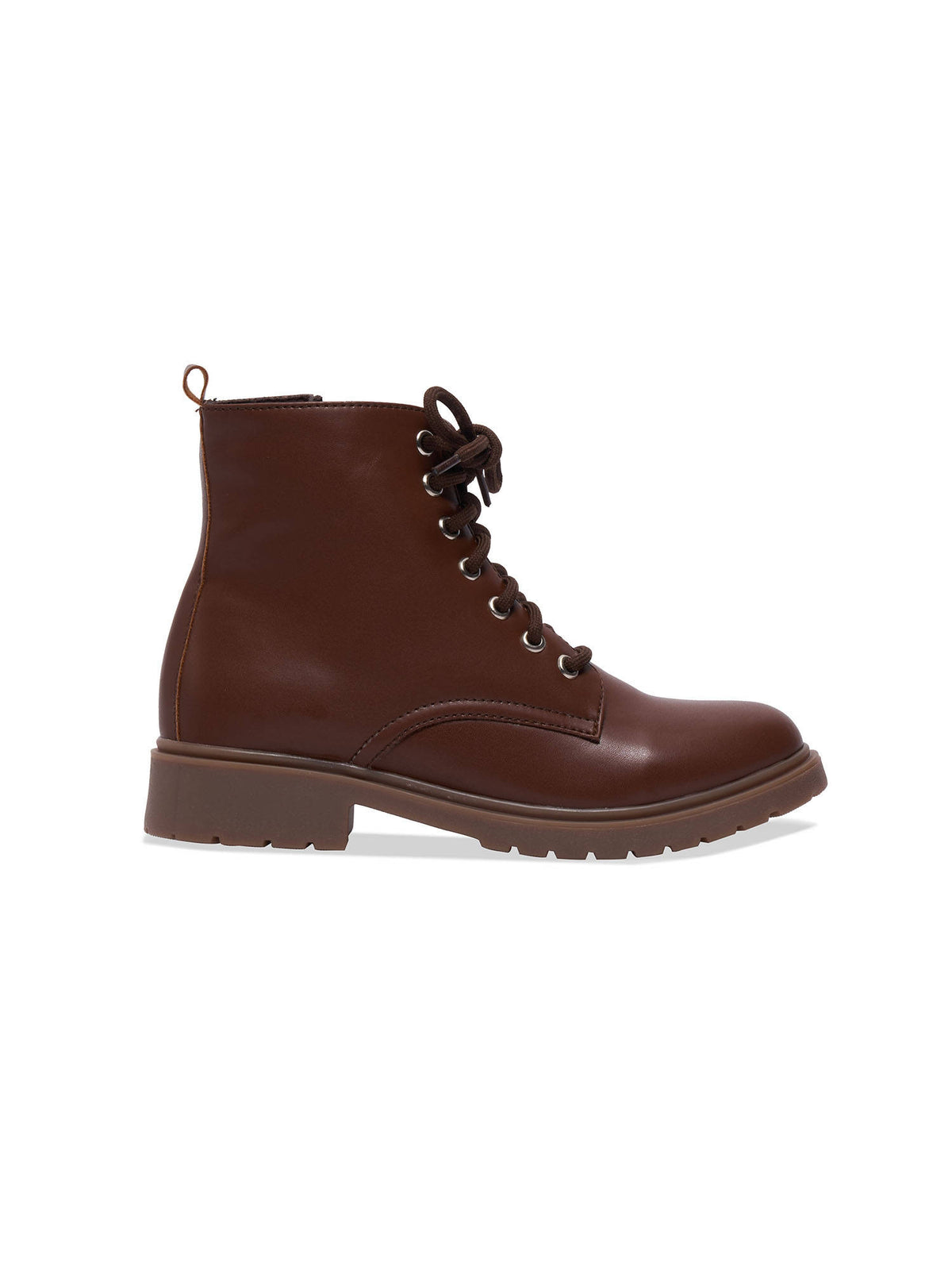 Orion Ankle Length Lace-Ups Casual Boots Brown | BT61 - view 3