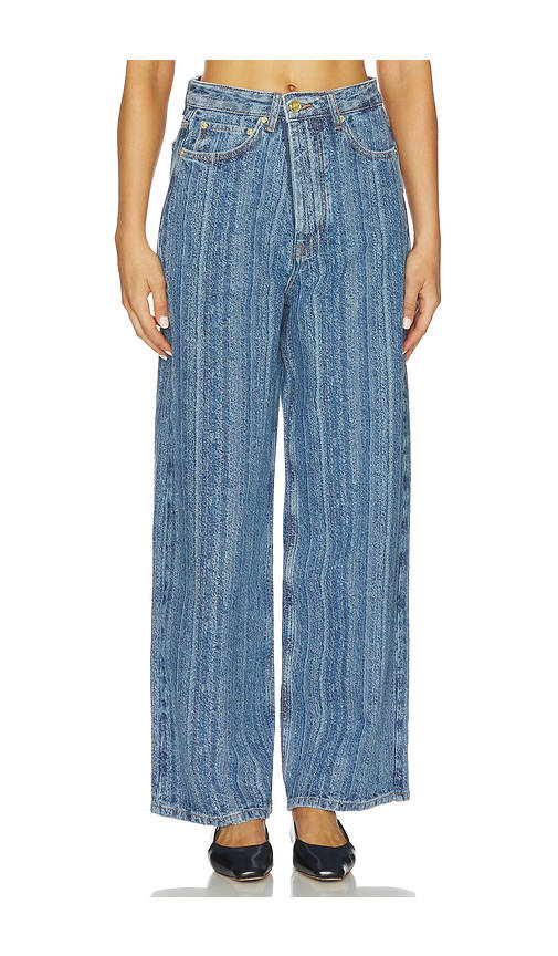 Structured Denim Double Fly Baggy Jean | BG78 - view 1