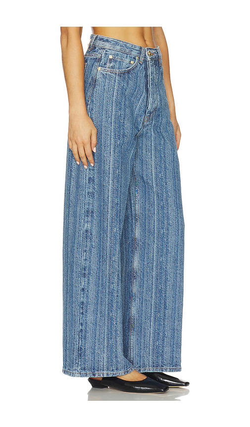 Structured Denim Double Fly Baggy Jean | BG78 - view 2