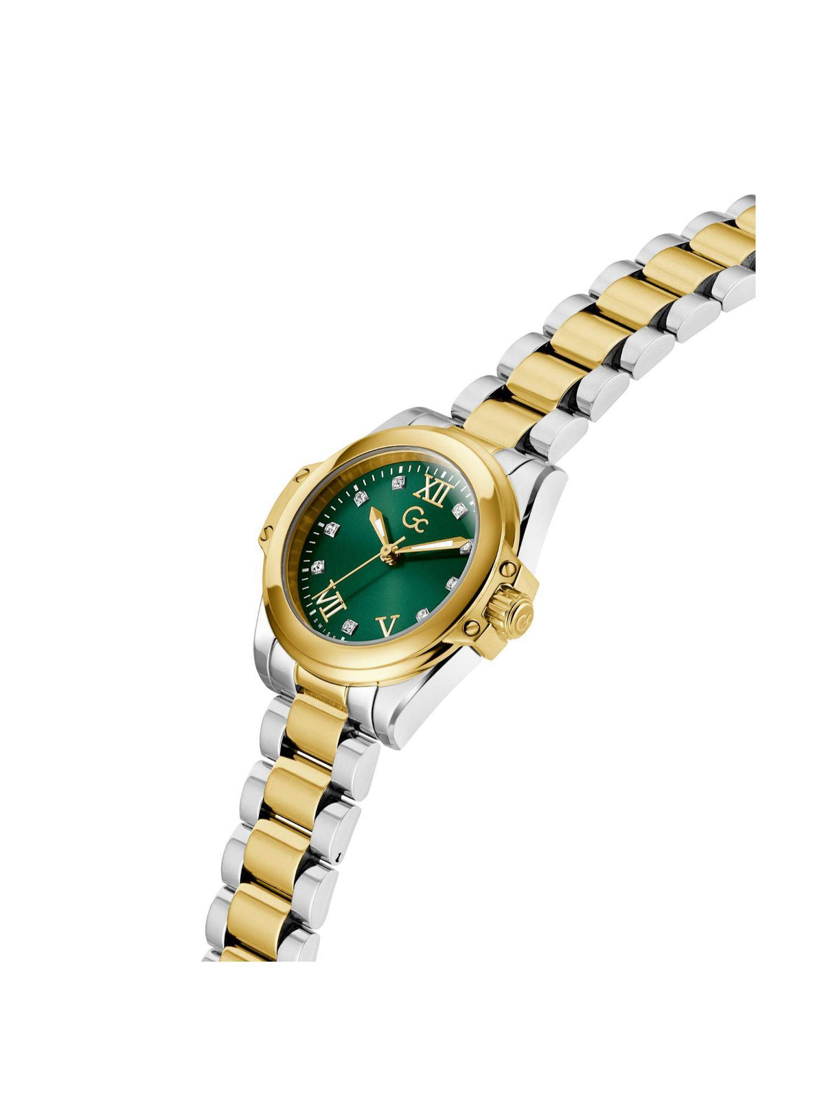 GUESS COLLECTION Bolt Lady Green Round Dial Analog Women's Watch - Z58002L9 (Medium) | W92 - view 2