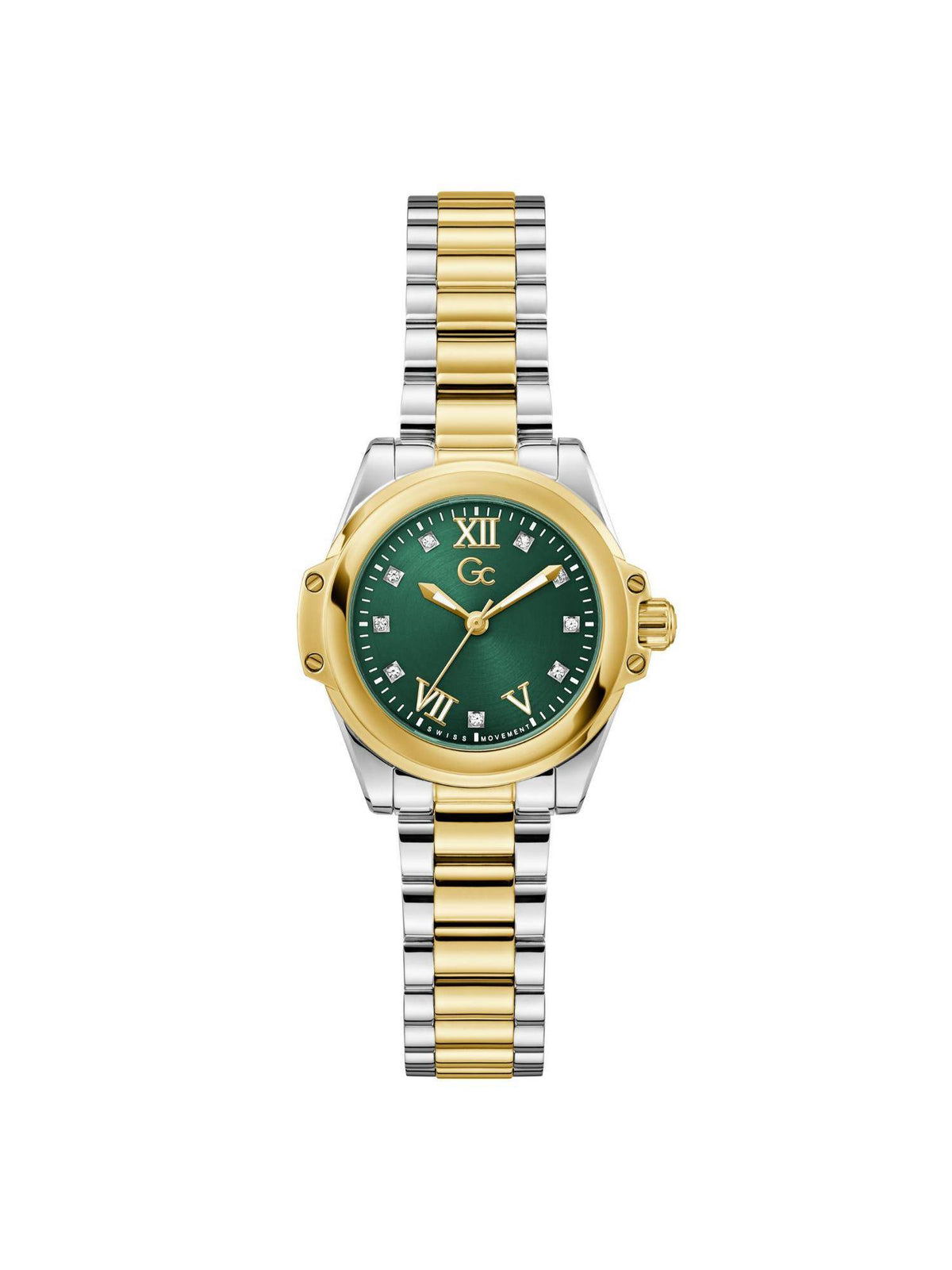 GUESS COLLECTION Bolt Lady Green Round Dial Analog Women's Watch - Z58002L9 (Medium) | W92 - view 4