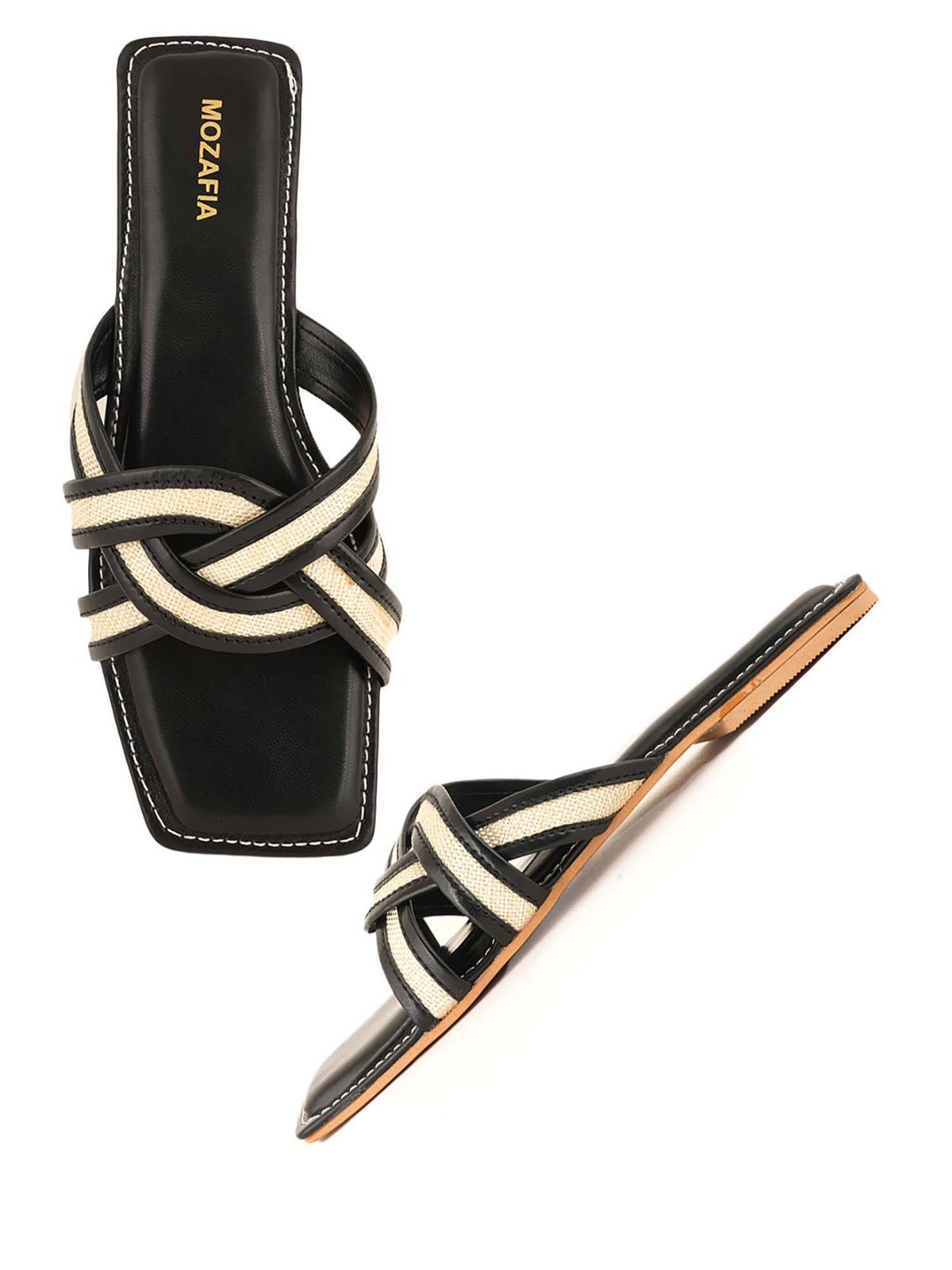 Black Women's Flats | F61 - view 4