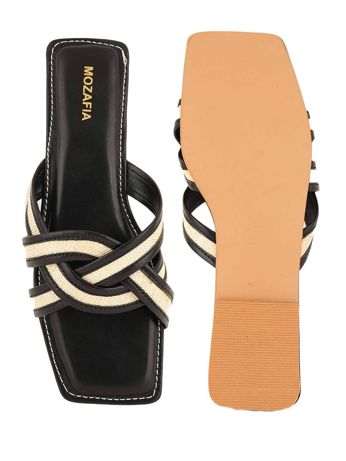 Black Women's Flats | F61 - view 5