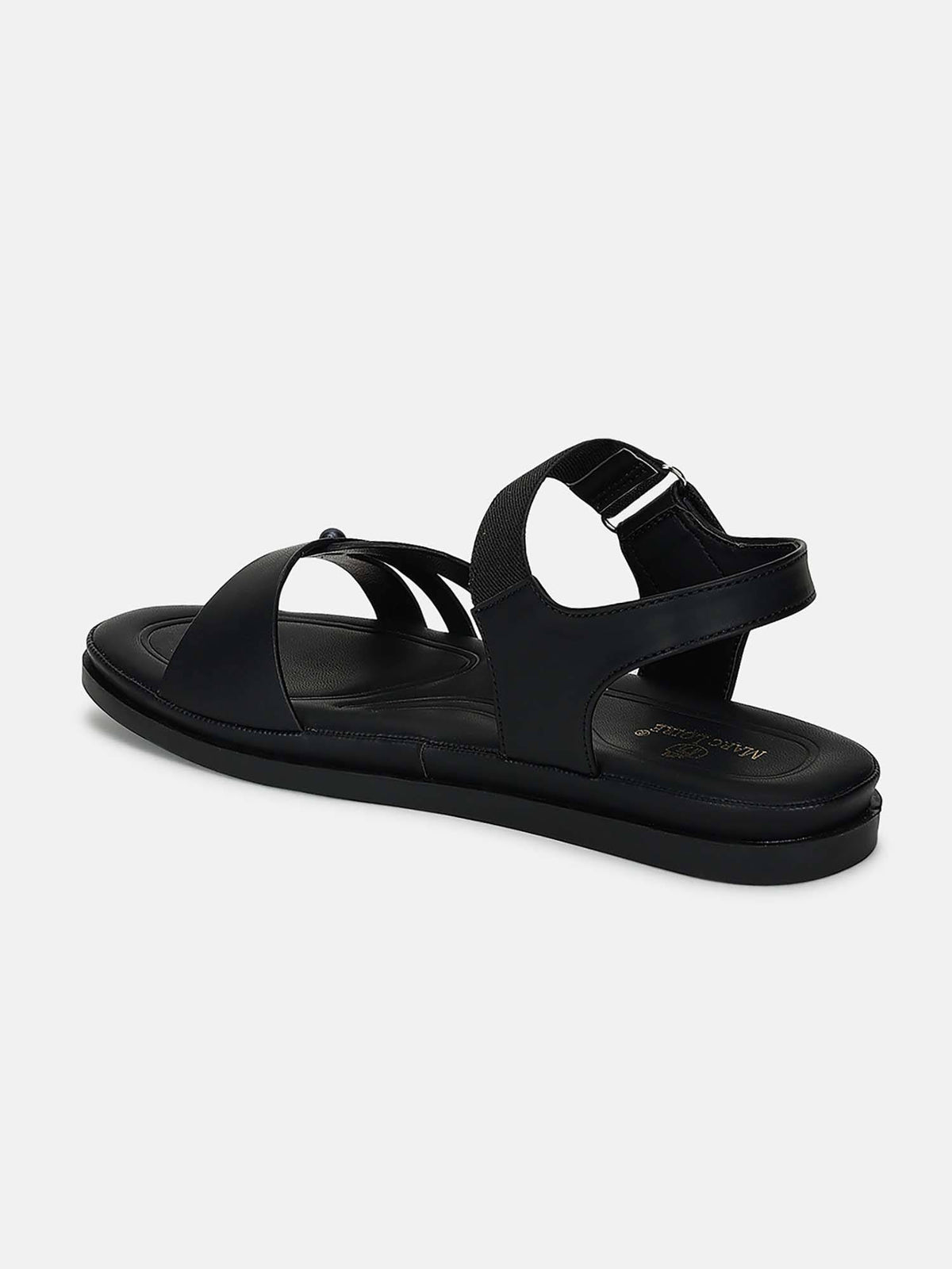 Women'S Black Velcro Sandals | SD89 - view 7