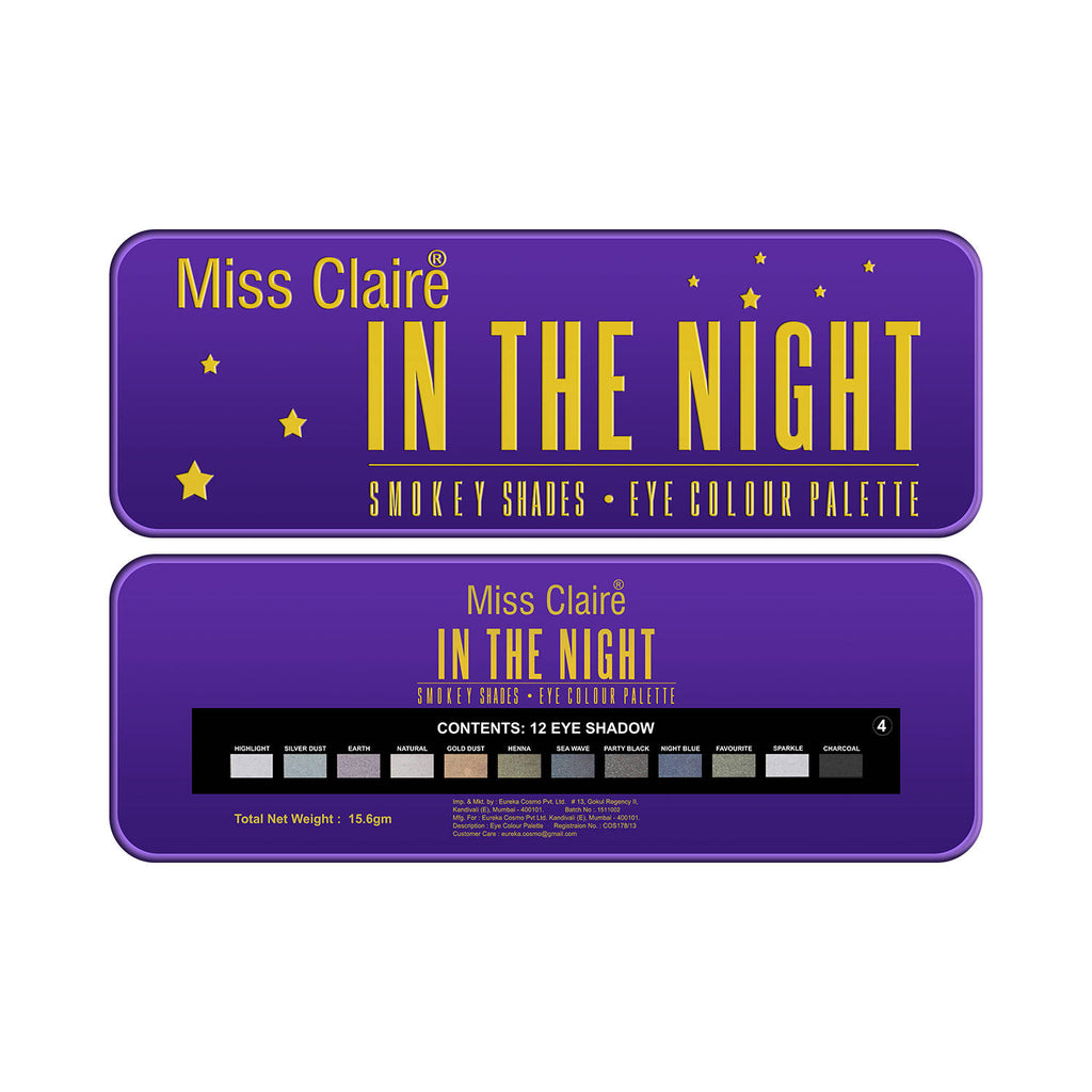 In The Night Smokey Shades Eye Contour Palette - 4 | E20 - view 3