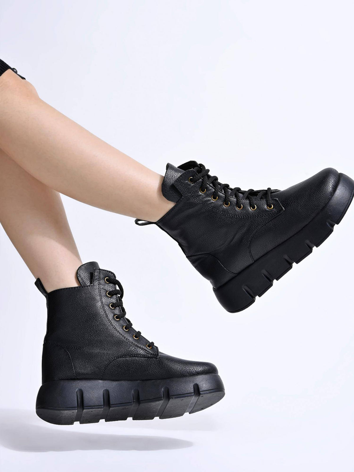Smart Casual Black Boots for Women | BT61 - view 1