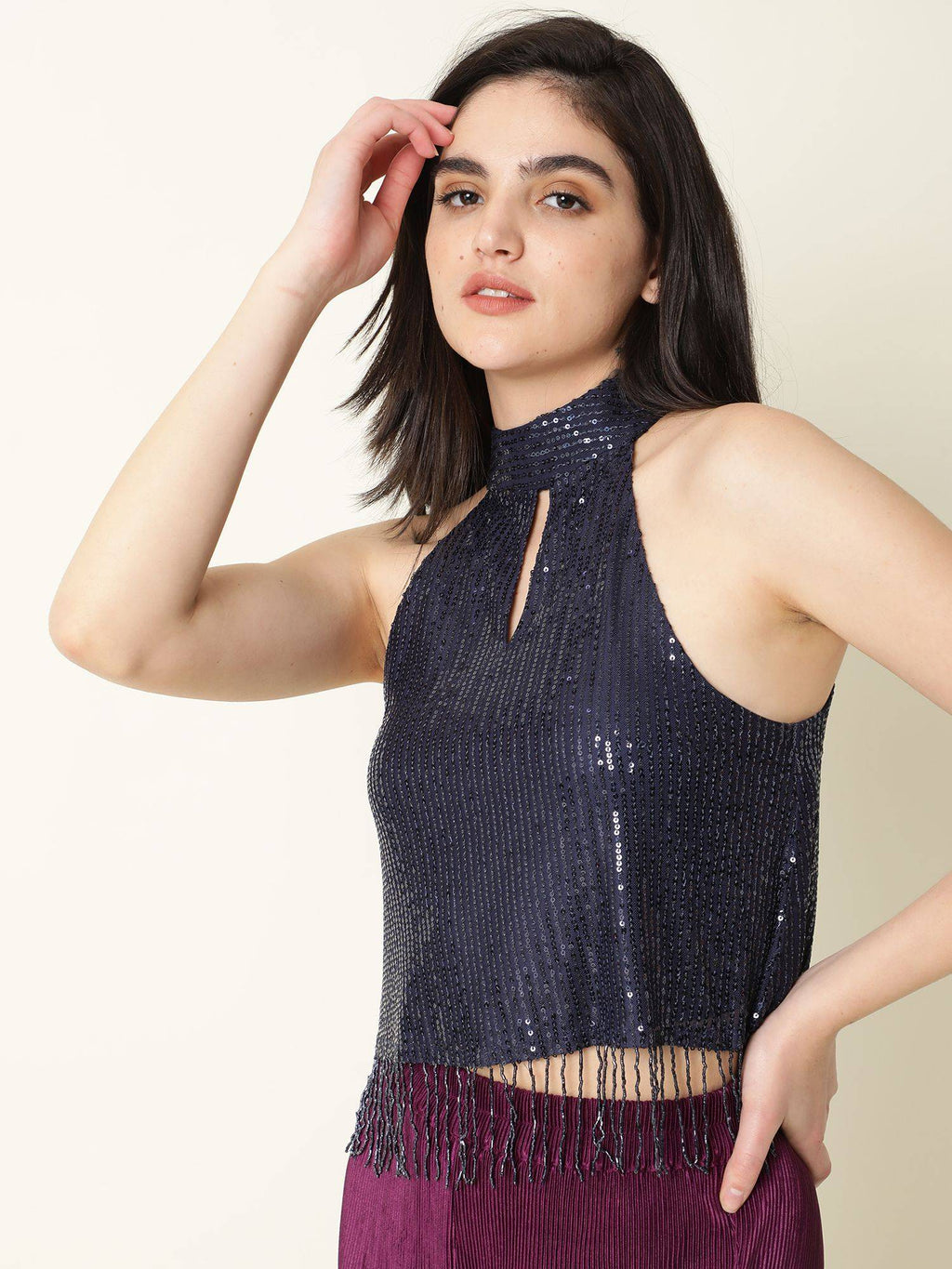 Lovia Maroon Top | HT67 - view 10