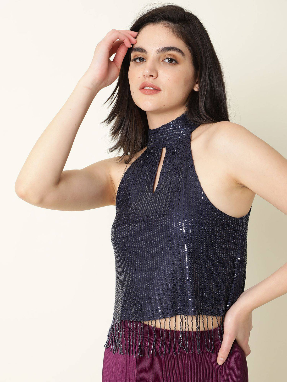 Lovia Maroon Top | HT67 - view 10