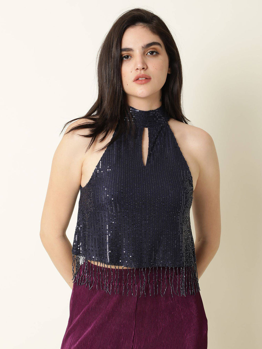 Lovia Maroon Top | HT67 - view 11
