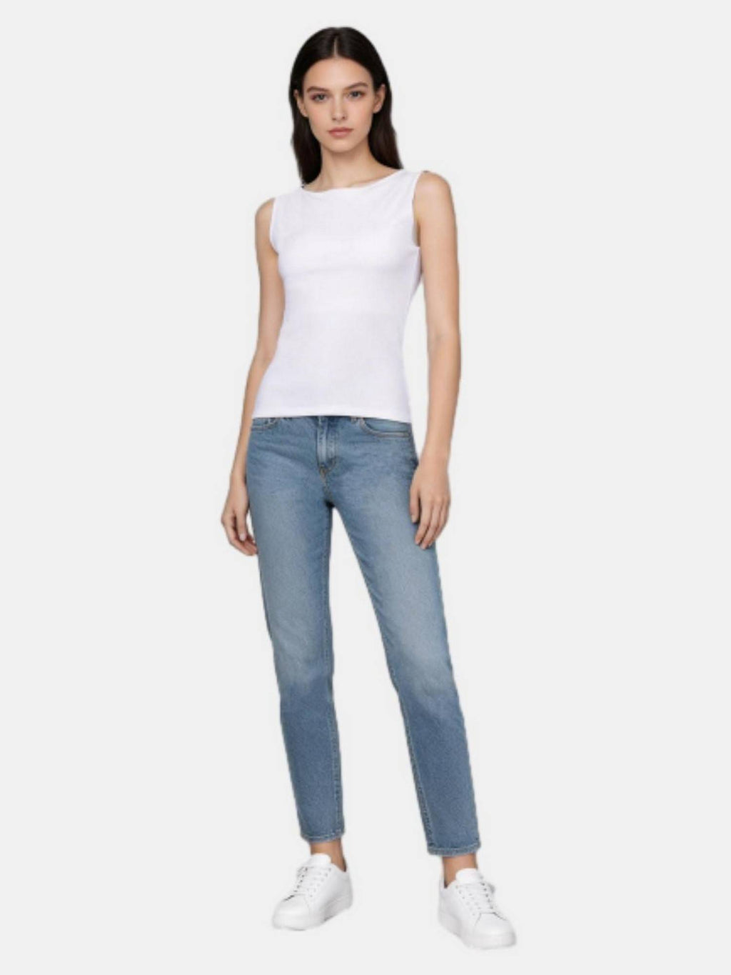 Pink Solid Regular Fit Tank Top | TT98 - view 14