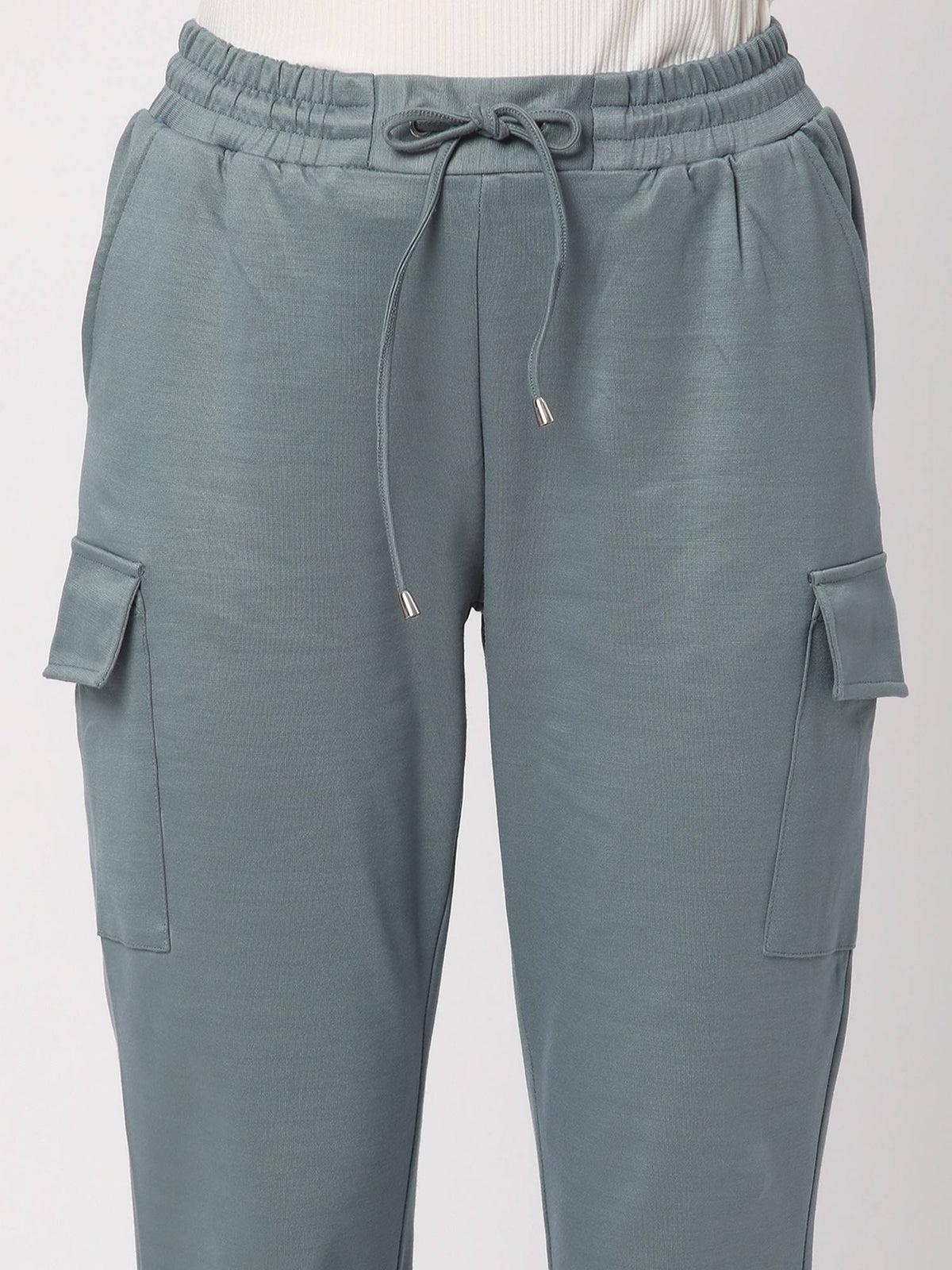 Burgundy Solid Regular Joggers | WJ89 - view 9