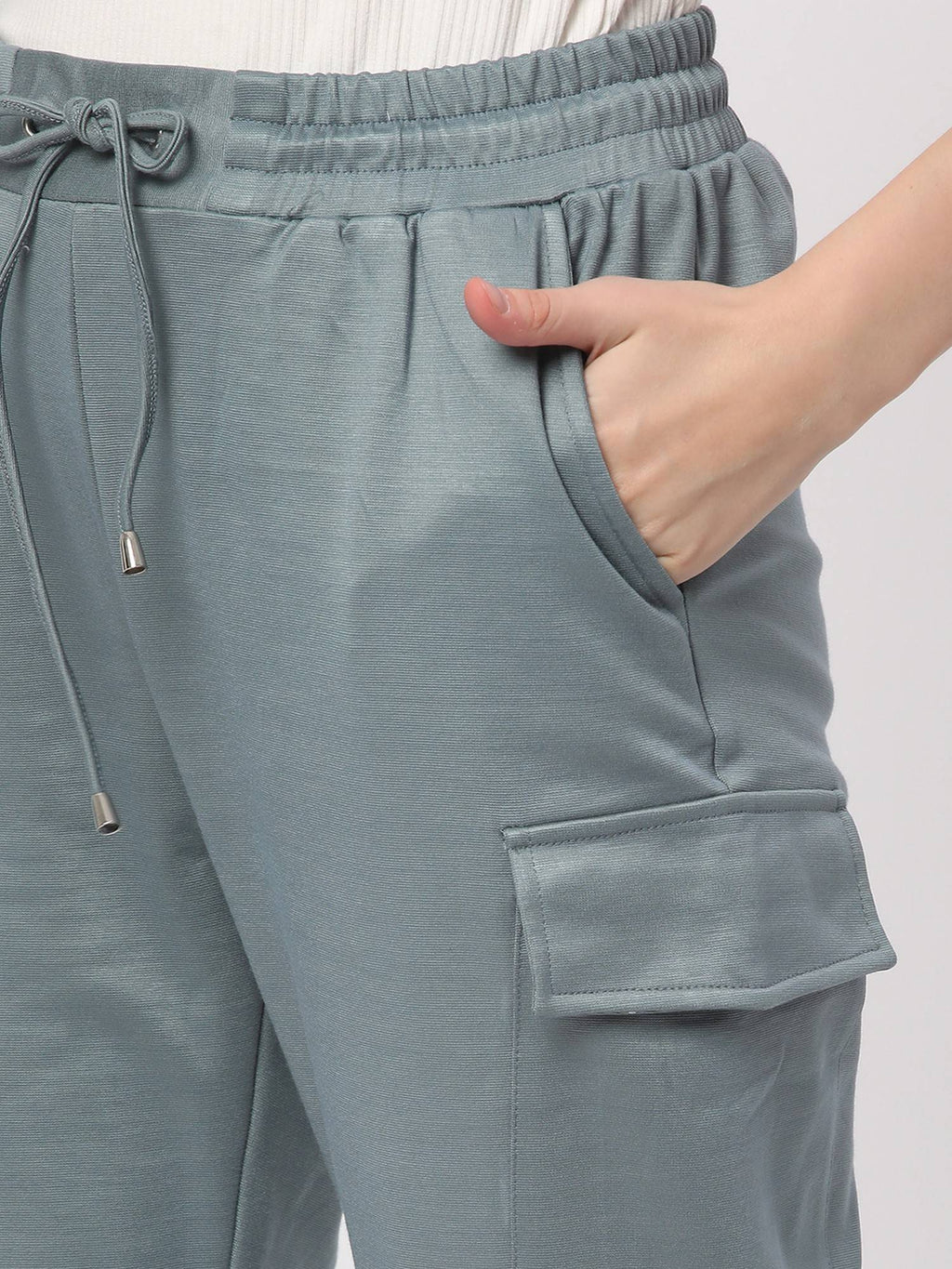 Burgundy Solid Regular Joggers | WJ89 - view 10