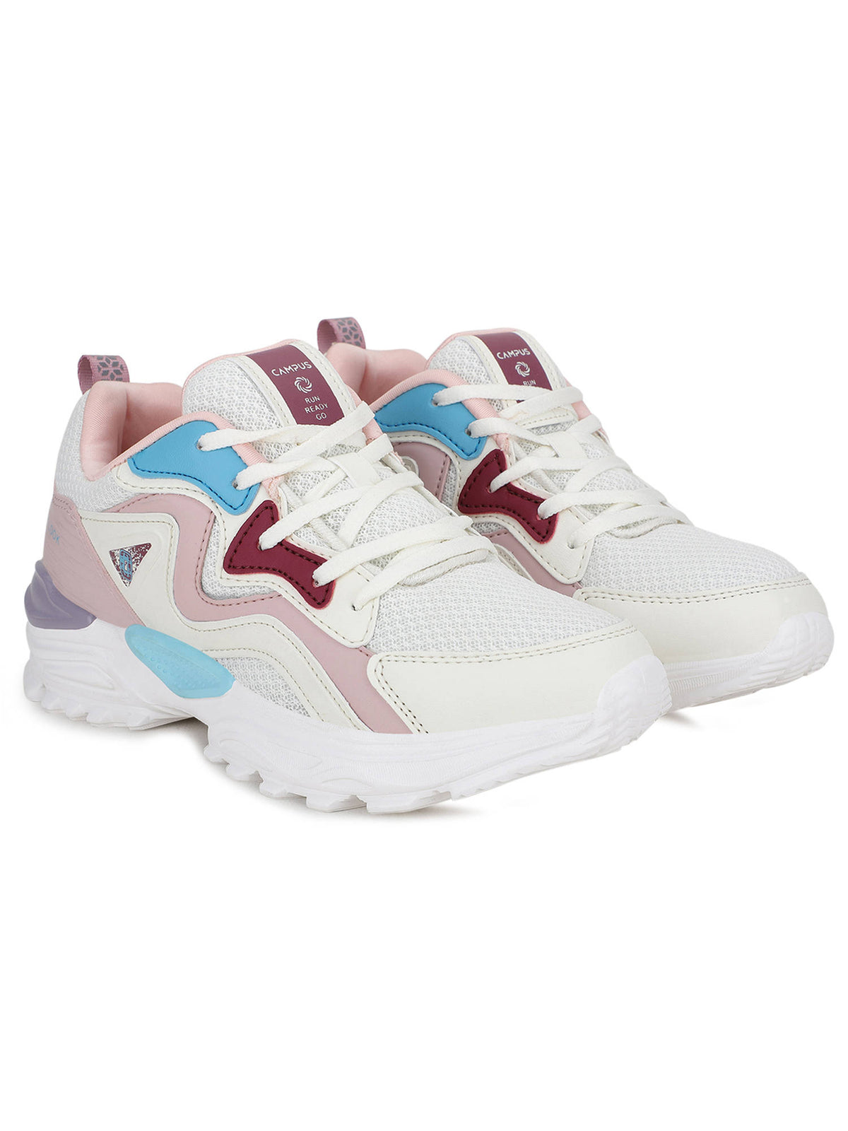 Birdie Off White Running Shoes For Women | SH9 - view 1