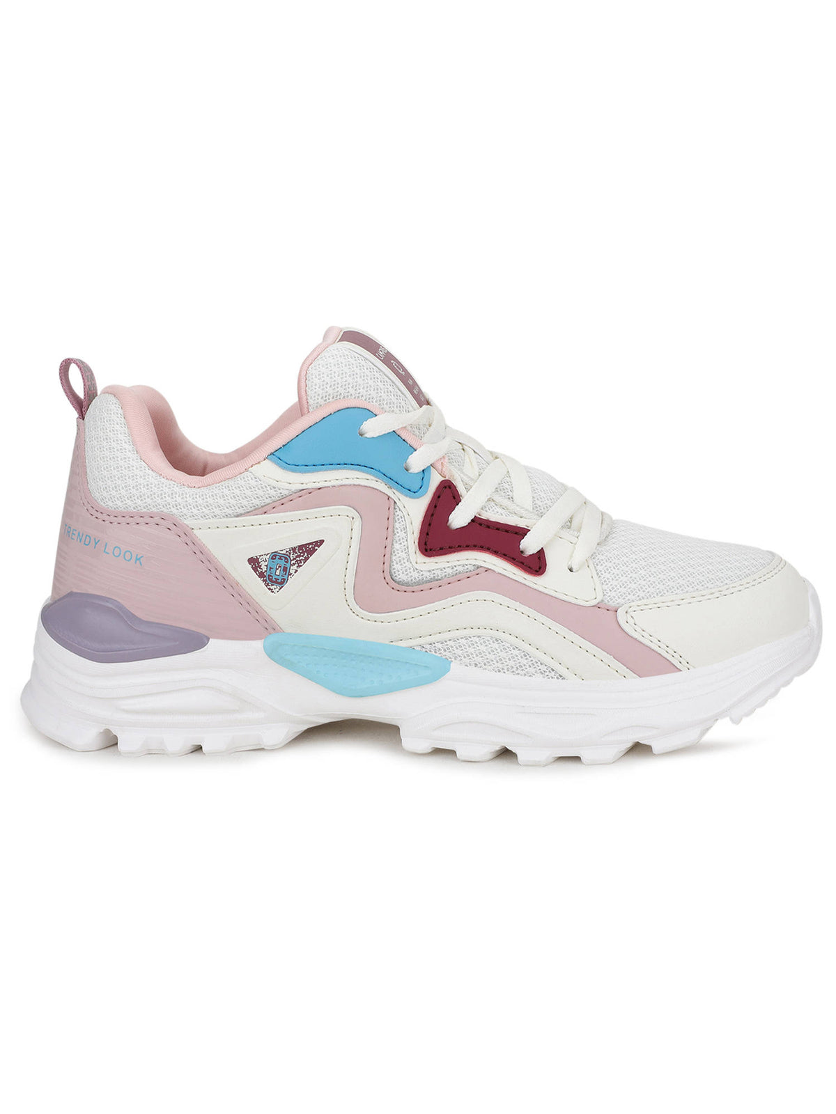 Birdie Off White Running Shoes For Women | SH9 - view 2