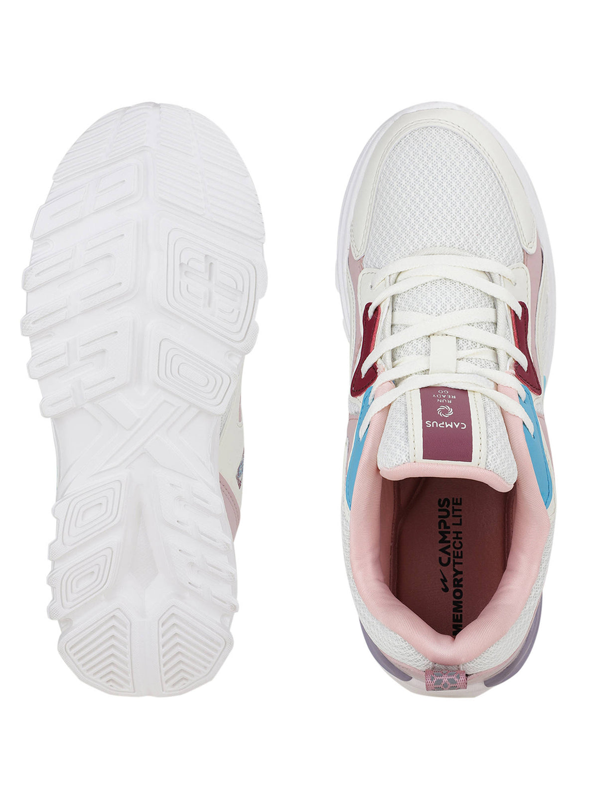 Birdie Off White Running Shoes For Women | SH9 - view 4