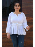Amira Peplum Tunic | pt51 - view 1