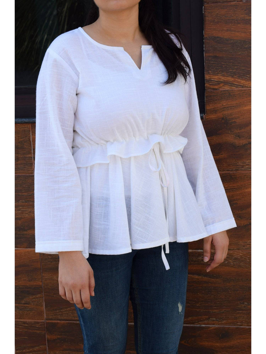 Amira Peplum Tunic | pt51 - view 3