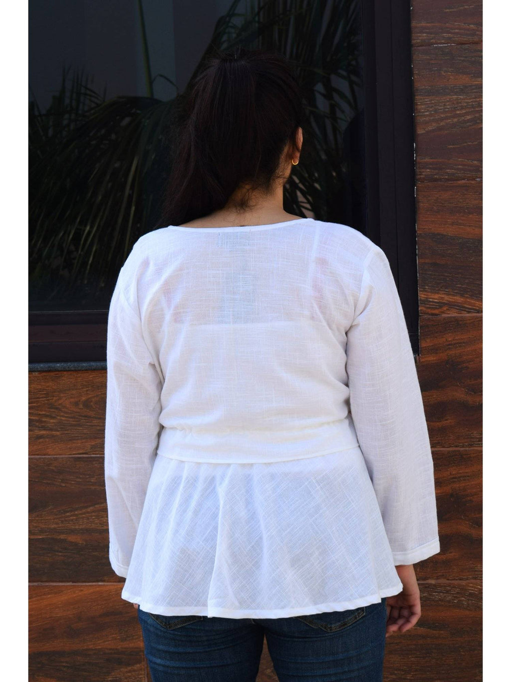Amira Peplum Tunic | pt51 - view 5