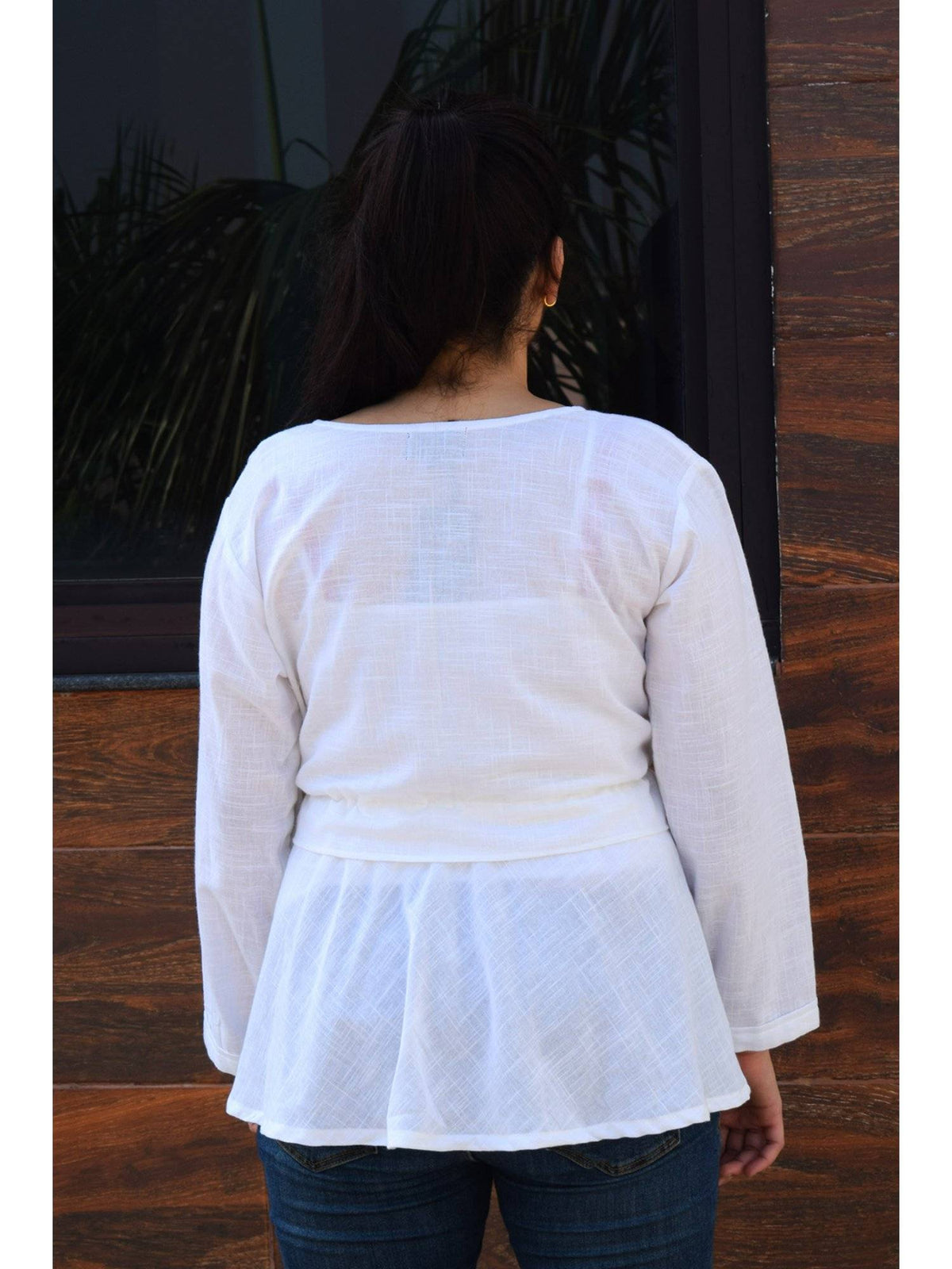 Amira Peplum Tunic | pt51 - view 5